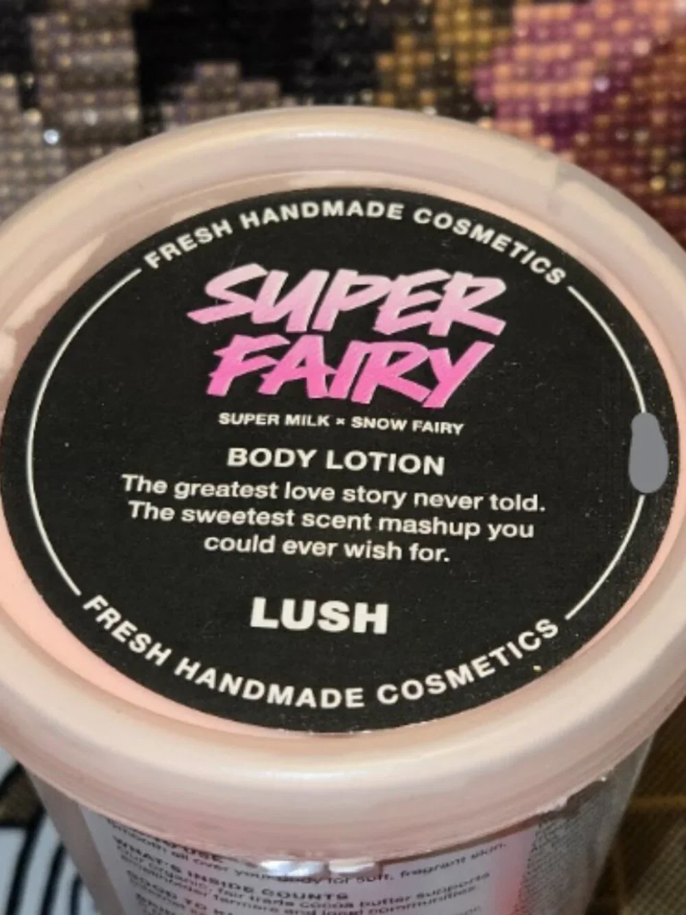 Super Fairy body lotion
